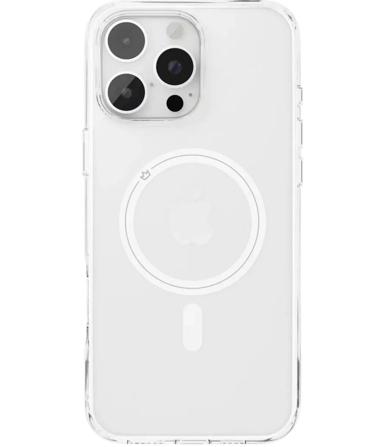 Чехол защитный "vlp" Diamond Case с MagSafe для iPhone 16 Pro, прозрачный