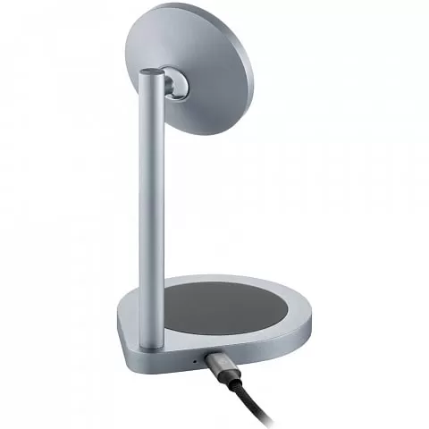 Беспроводное зарядное устройство uBear Stage 2-in-1, серый