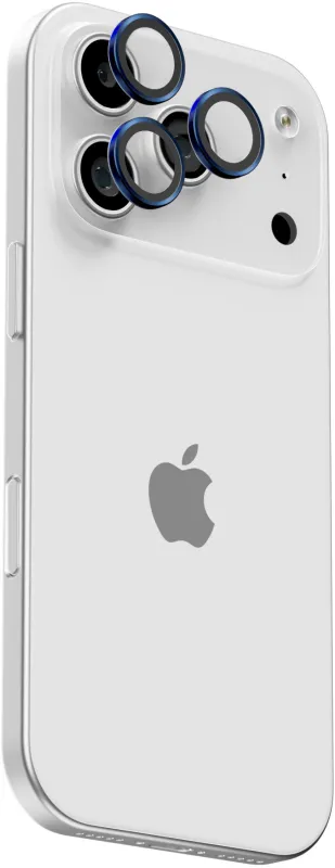 Защитное стекло камеры uBear Extreme для iPhone 17 Pro/Pro Max, синий