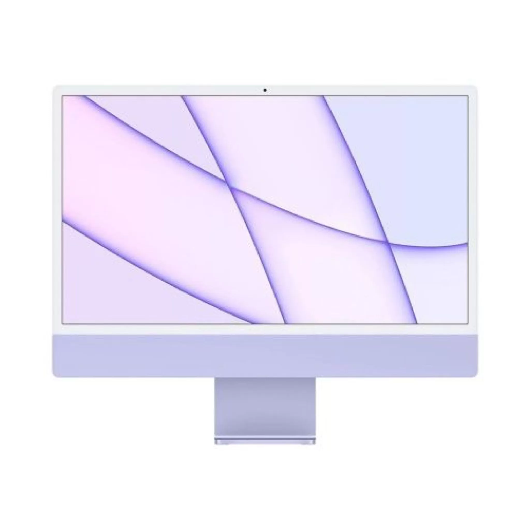 Моноблок Apple iMac 24" Retina 4,5K, M1 (8-core GPU), 8 ГБ, 256 ГБ (Z130000BK), фиолетовый