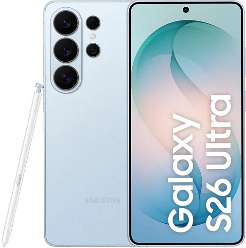 Смартфон Samsung Galaxy S26 Ultra 12/512 ГБ, голубой (Icyblue)
