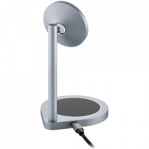 Беспроводное зарядное устройство uBear Stage 2-in-1, серый