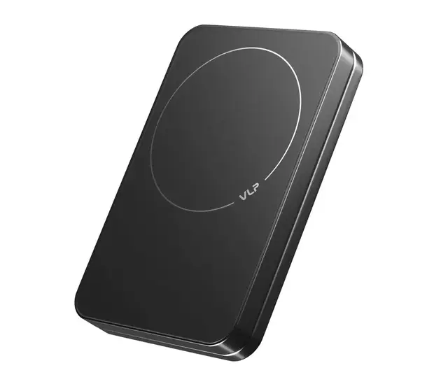 Внешний аккумулятор "vlp" Diamond Energy Pro MagSafe, Qi2, 5000 mAh, черный