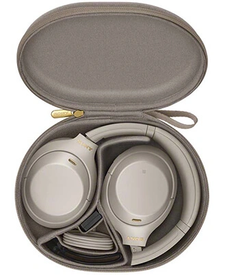 Наушники Sony WH-1000XM4, бежевый