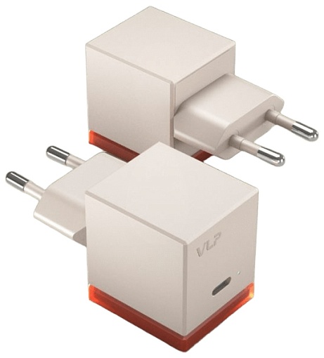 Сетевое зарядное устройство "vlp" NEO 45Вт USB-С, янтарно-серый