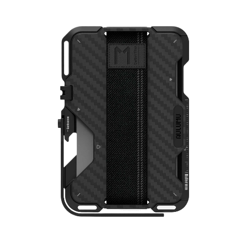 Многофункциональный картхолдер Aulumu G03 MagSafe, с отделкой из углеродного волокна                   