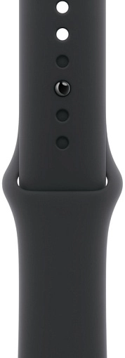 Apple Watch Series 11 42 мм, «серый космос», ремешок черного цвета, размер S/M