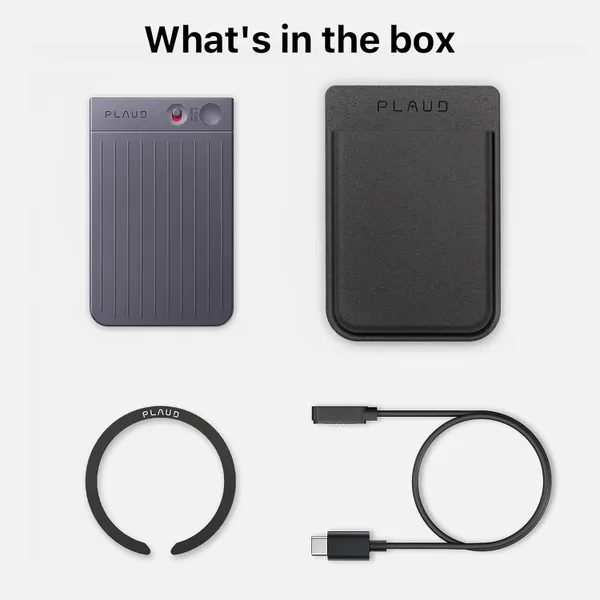 Диктофон Plaud Note с поддержкой ChatGPT, «сияющая звезда»